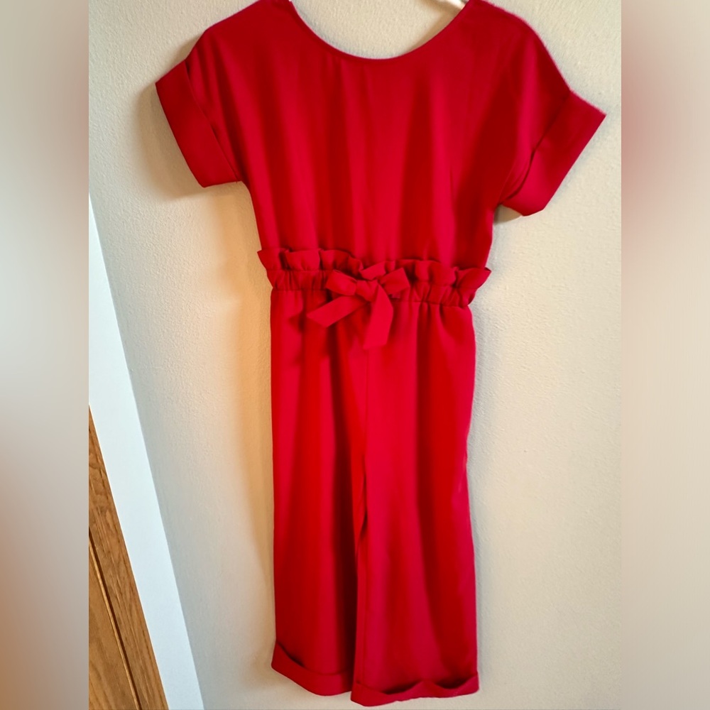 Habitual Red Jumpsuit